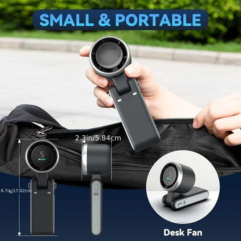 DailyNeeds™  3-in-1 Fan, 5-speed, 3600mAh 36v Rechargeable Lithium Battery, USB Fast Charging