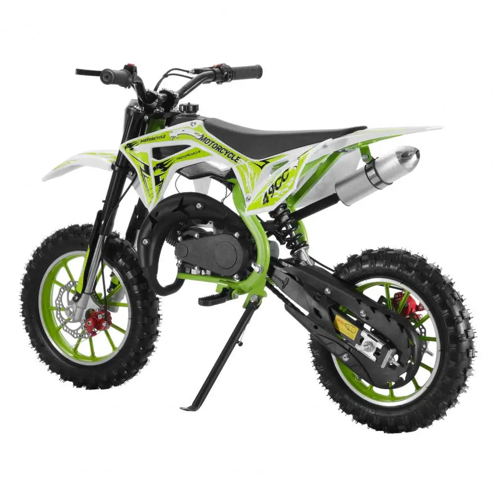 DailyNeeds™ FREE SHIPING 49cc 2-Stroke Kids Dirt Bike | Off-Road Mini Motorcycle for Ages 6–12
