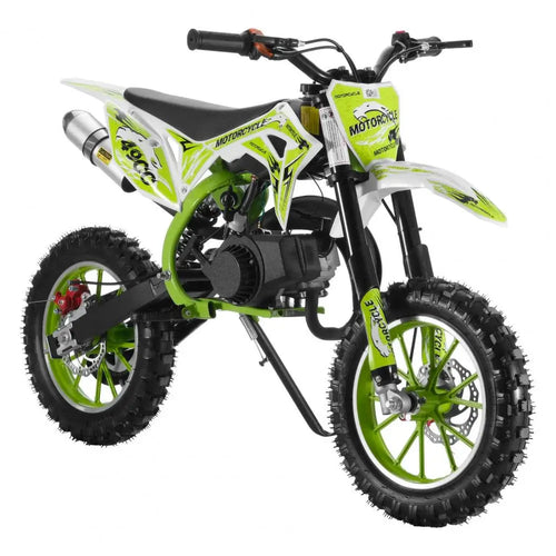 DailyNeeds™ FREE SHIPING 49cc 2-Stroke Kids Dirt Bike | Off-Road Mini Motorcycle for Ages 6–12