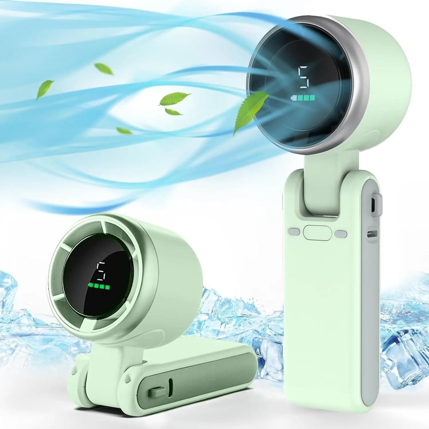 DailyNeeds™  3-in-1 Fan, 5-speed, 3600mAh 36v Rechargeable Lithium Battery, USB Fast Charging