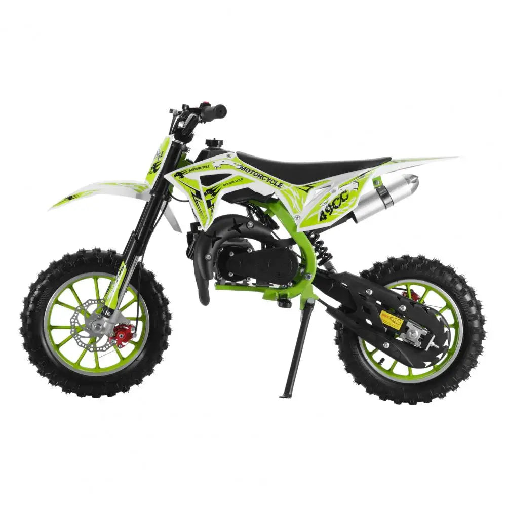 DailyNeeds™ FREE SHIPING 49cc 2-Stroke Kids Dirt Bike | Off-Road Mini Motorcycle for Ages 6–12