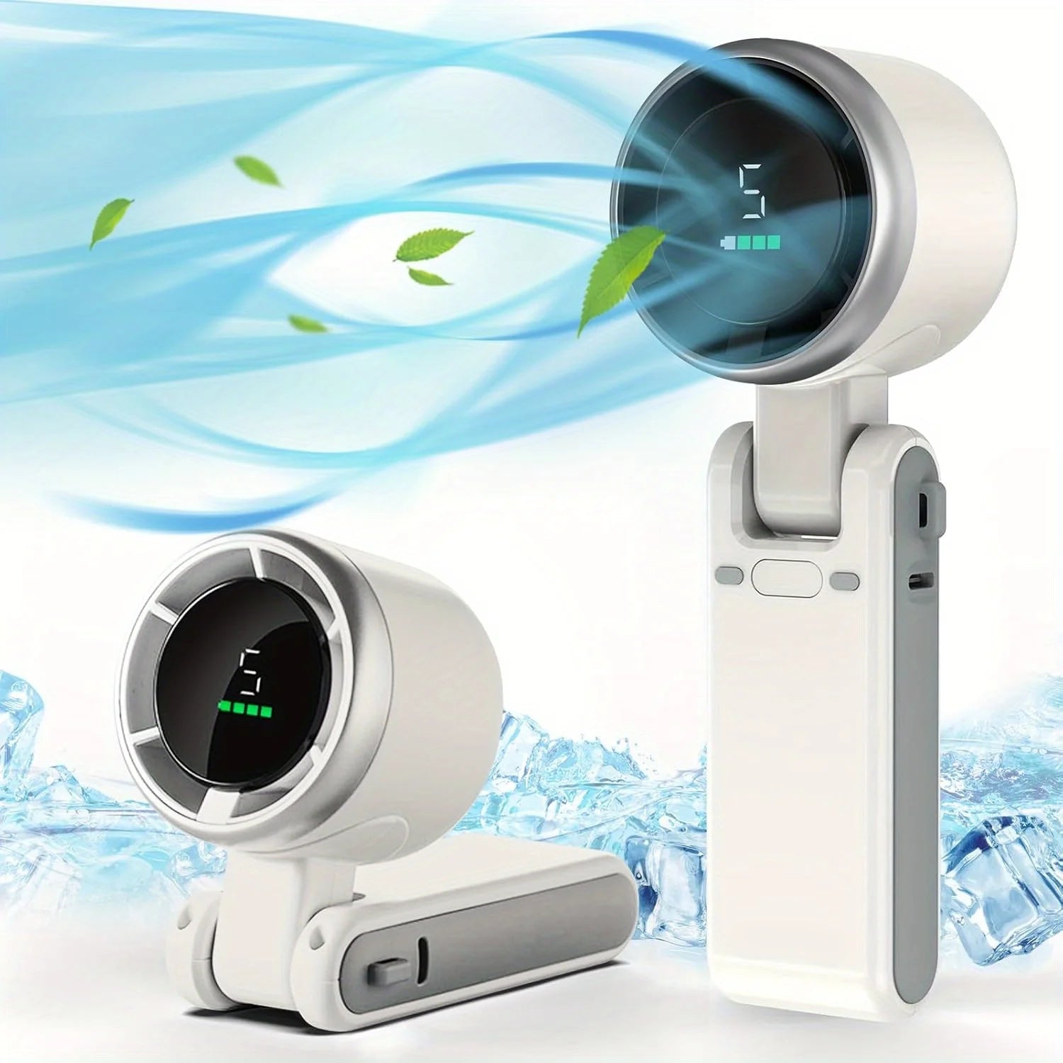 DailyNeeds™  3-in-1 Fan, 5-speed, 3600mAh 36v Rechargeable Lithium Battery, USB Fast Charging