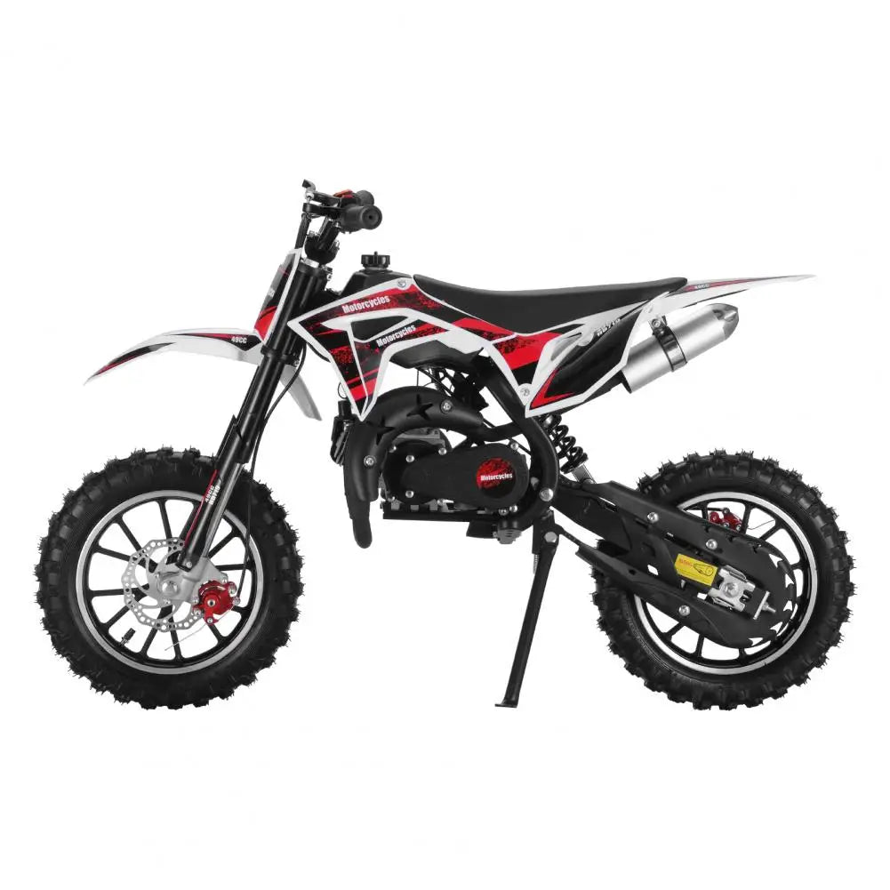 DailyNeeds™ FREE SHIPING 49cc 2-Stroke Kids Dirt Bike | Off-Road Mini Motorcycle for Ages 6–12