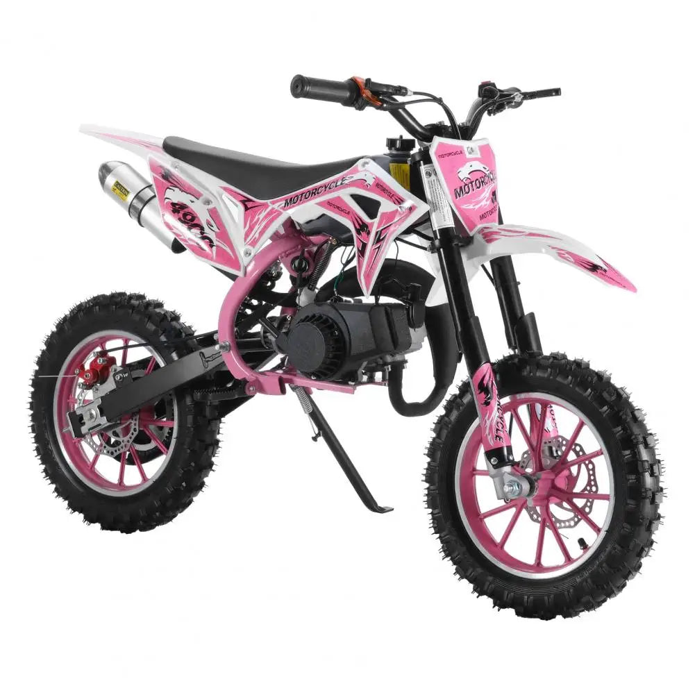 DailyNeeds™ FREE SHIPING 49cc 2-Stroke Kids Dirt Bike | Off-Road Mini Motorcycle for Ages 6–12